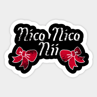 Nico Nico Nii Sticker